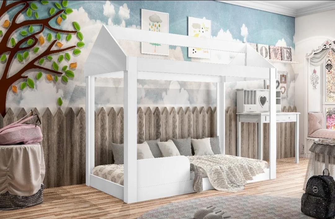 Cama Infantil Montessoriana Crystal Baby