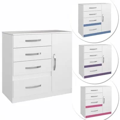 Cômoda Moval Vênus 70704 Flex 4 Cores